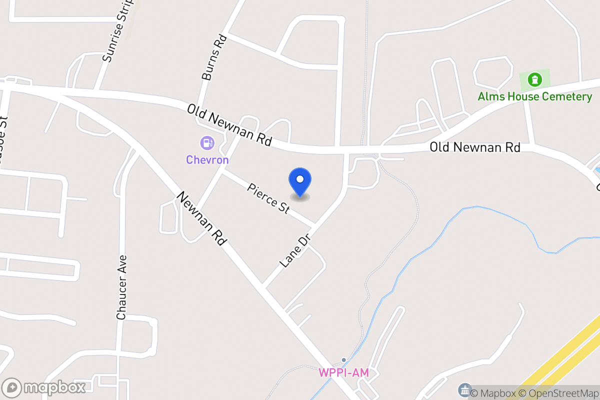Map of 112 Pierce St