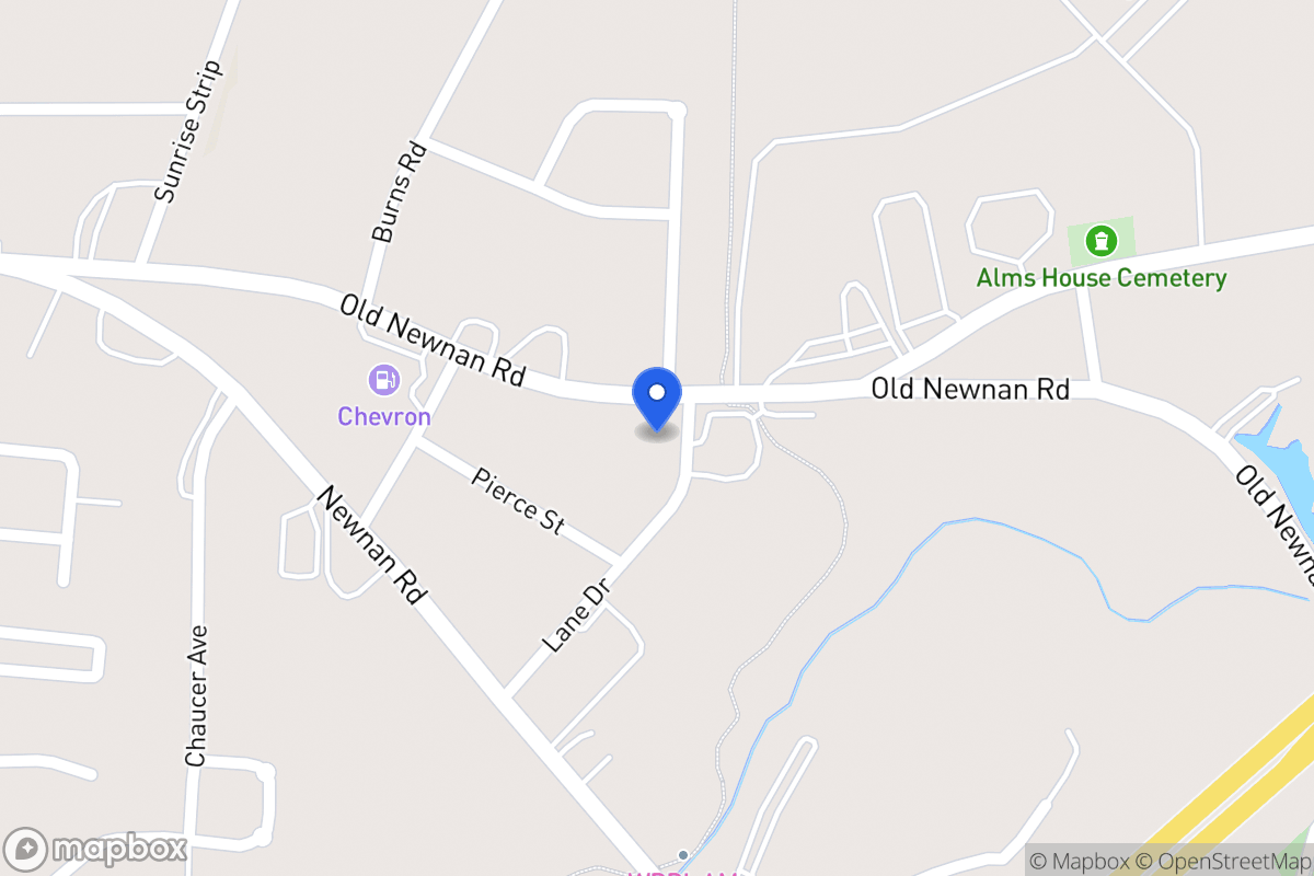 Map of 208 Lane Dr