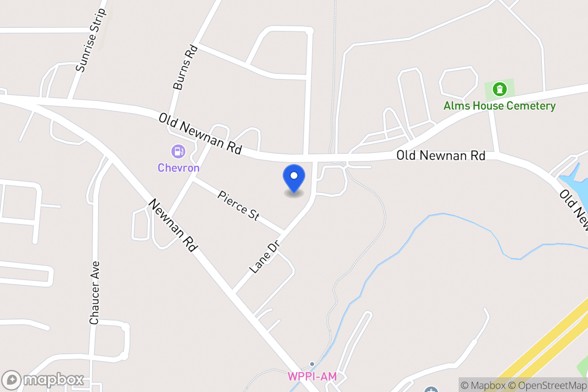 Map of 206 Lane Dr