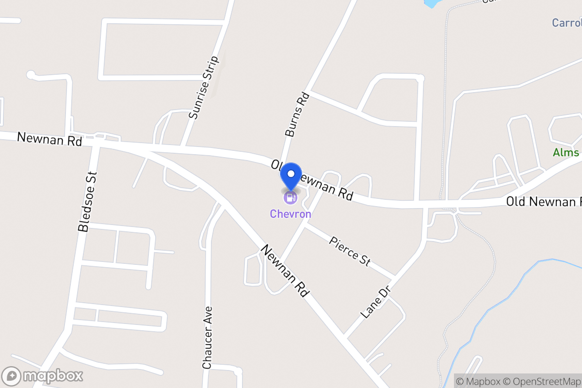 Map of 351 Old Newnan Rd