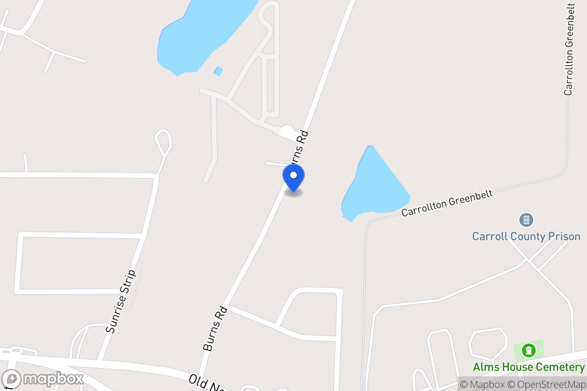 Map of 724 Burns Rd