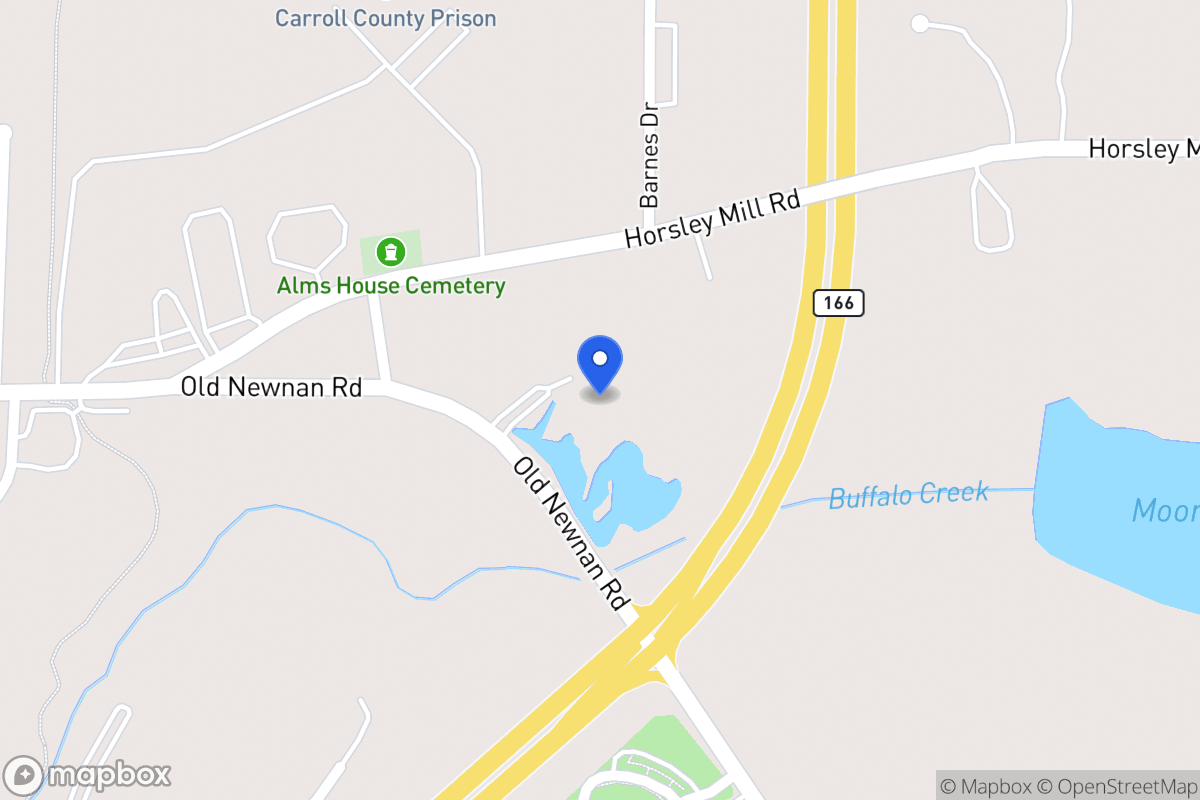 Map of 580 Old Newnan Rd