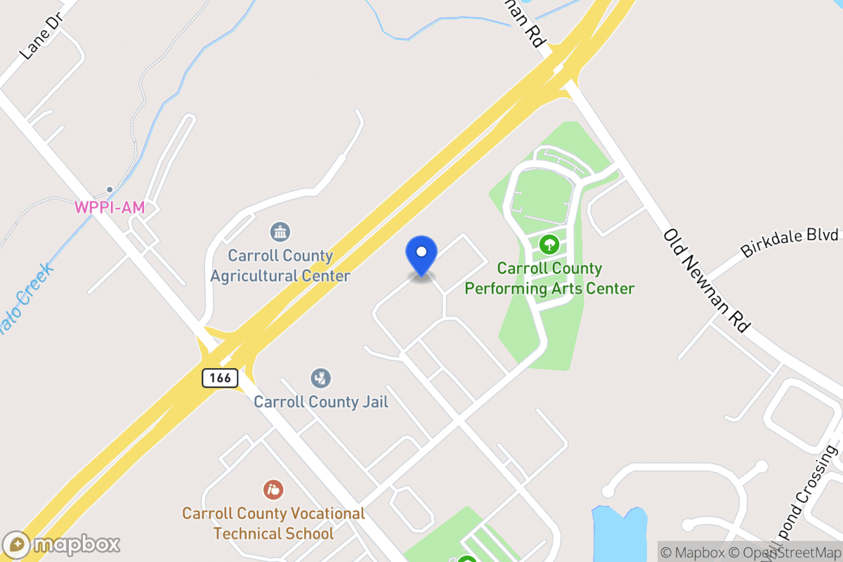 Map of 166 Independence Dr
