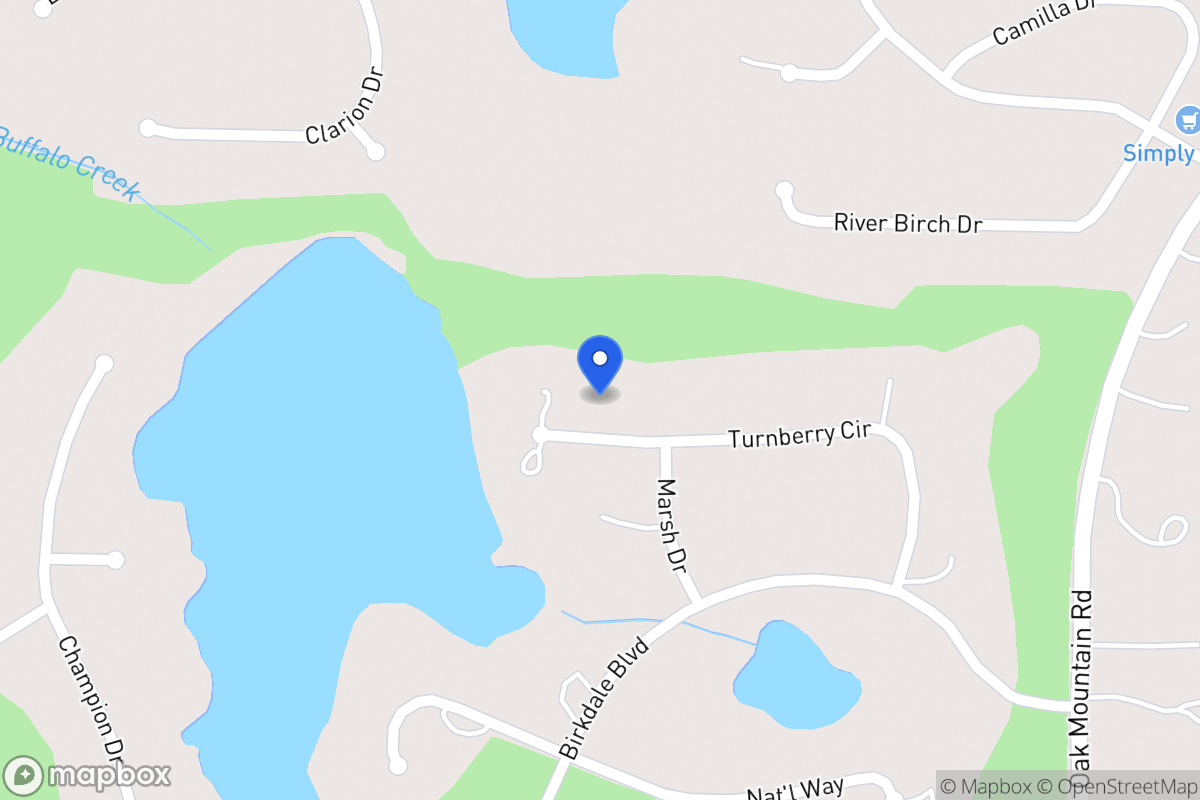 Map of 204 Turnberry Cir