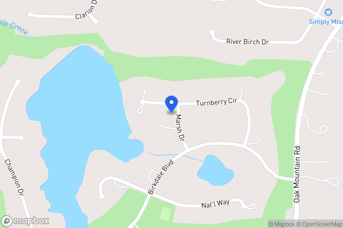 Map of Turnberry Cir