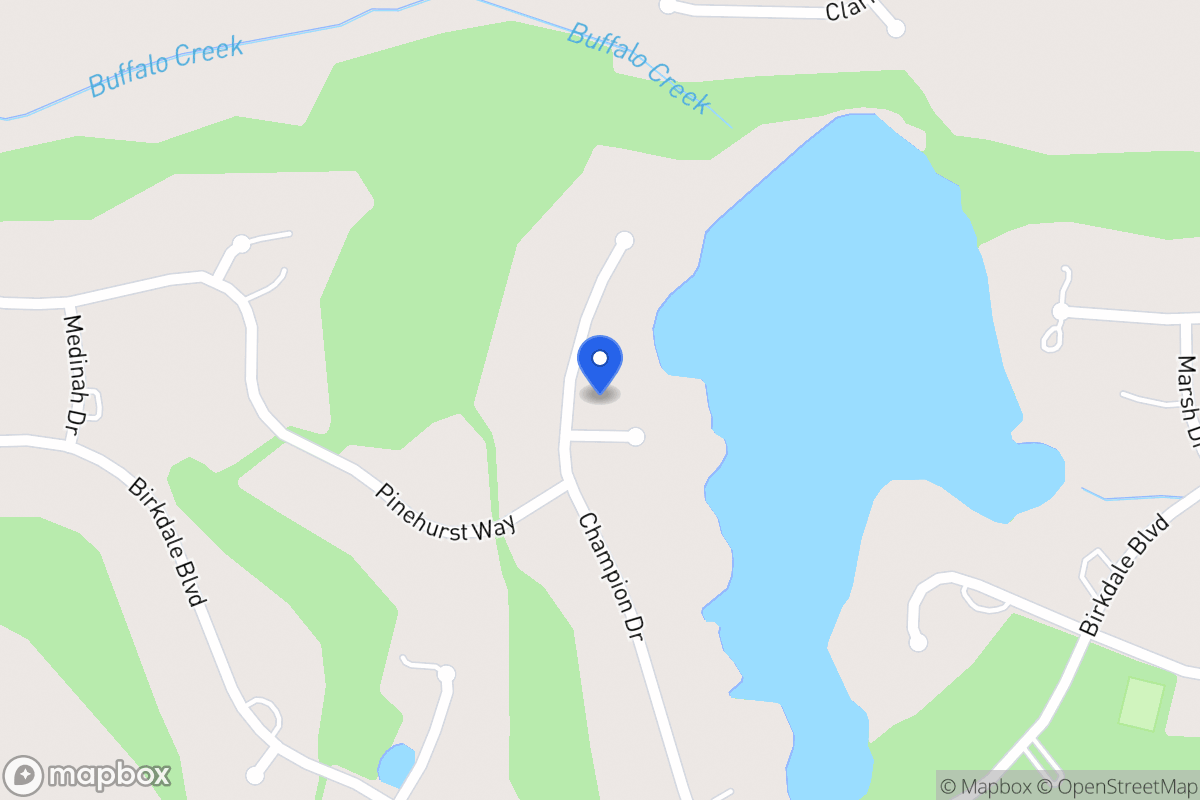 Map of Champion Dr