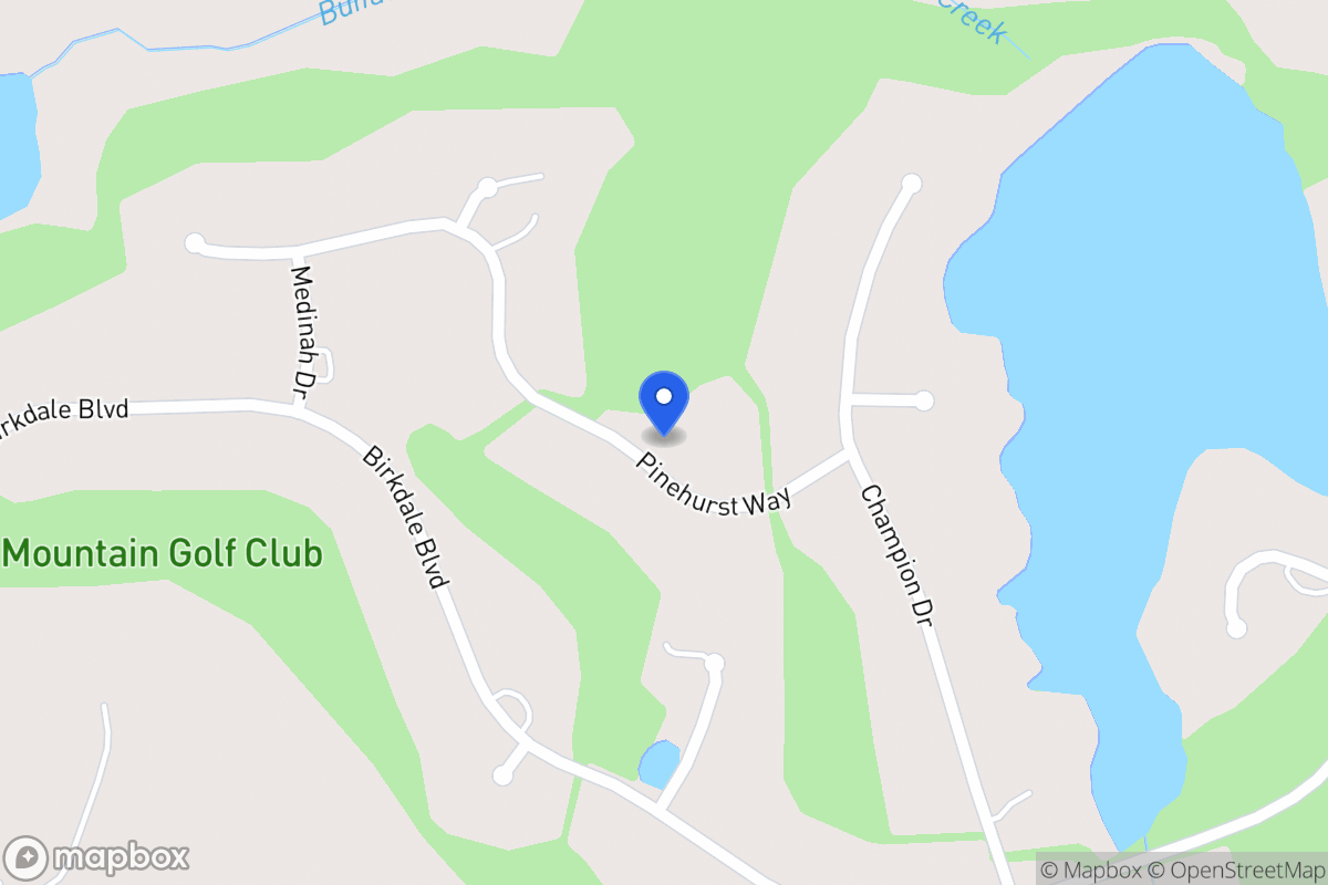 Map of 110 Pinehurst Way