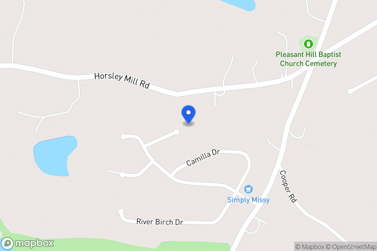 Map of 106 Mountain Ash Ln