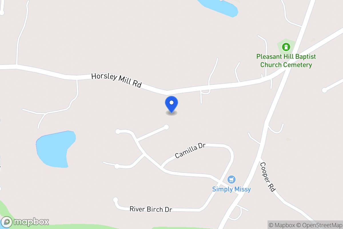 Map of 107 Mountain Ash Ln