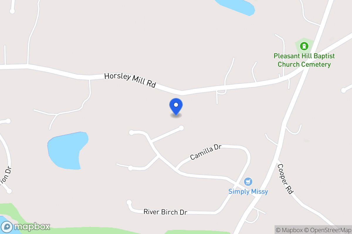 Map of 105 Mountain Ash Ln