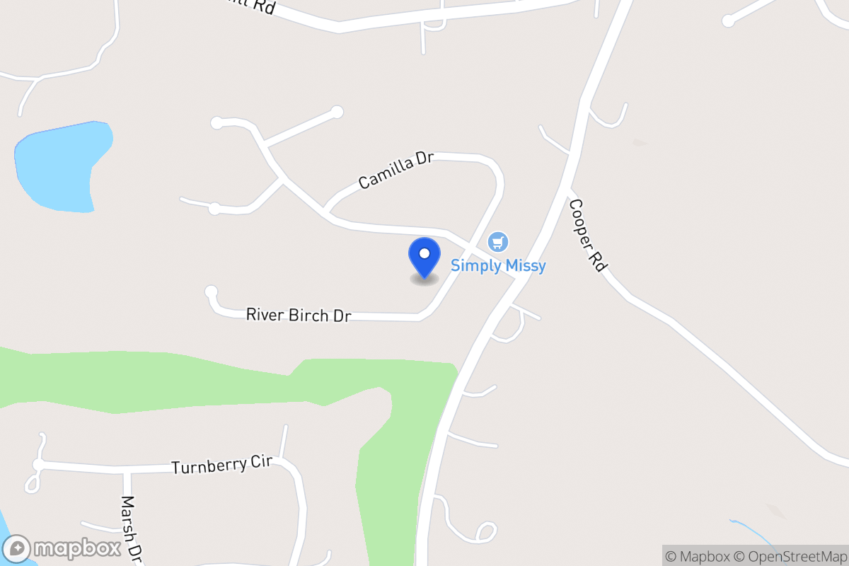 Map of 104 River Birch Dr