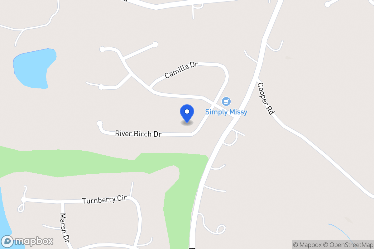 Map of 110 River Birch Dr