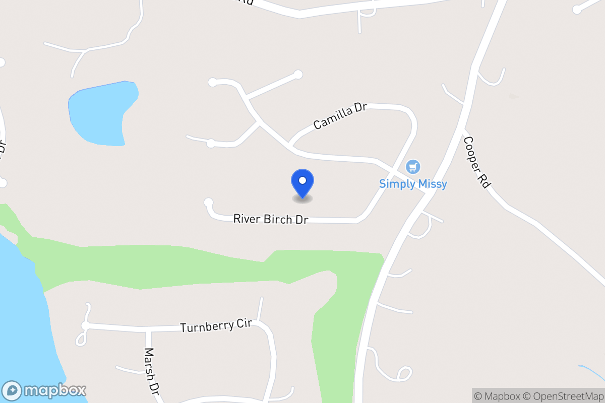 Map of 116 River Birch Dr