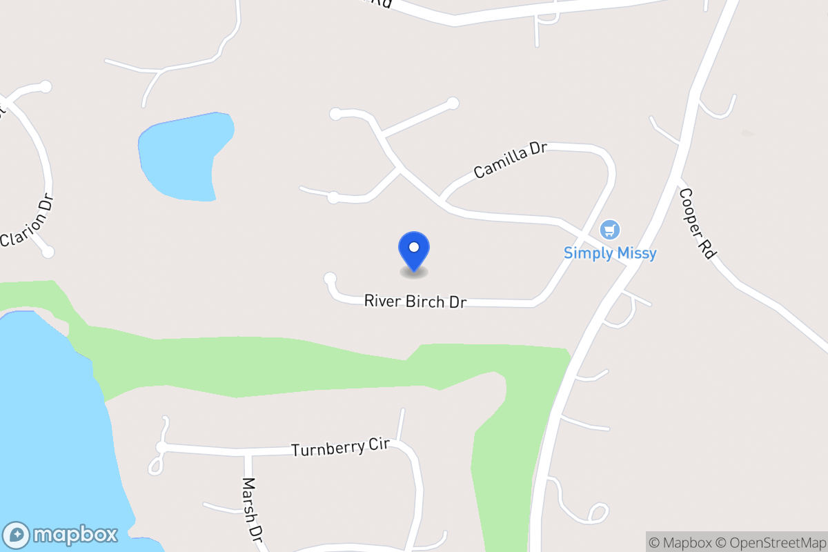 Map of 122 River Birch Dr