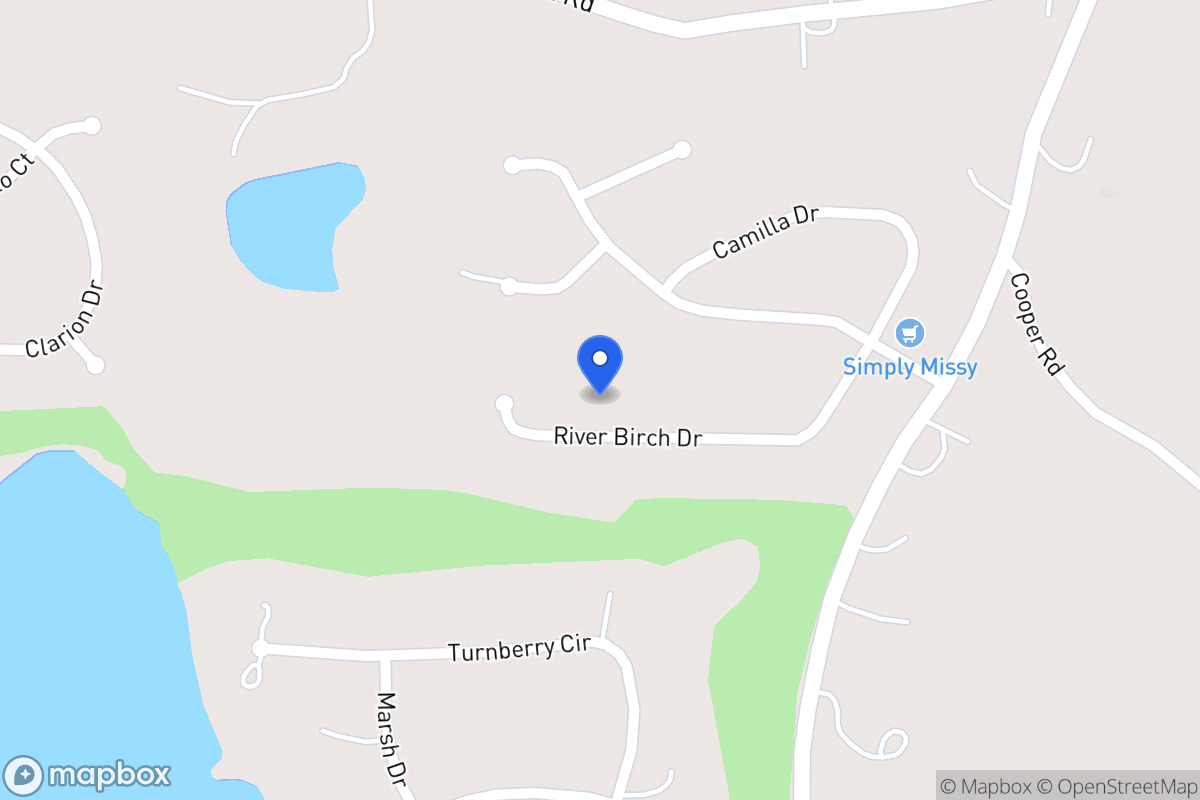 Map of 124 River Birch Dr