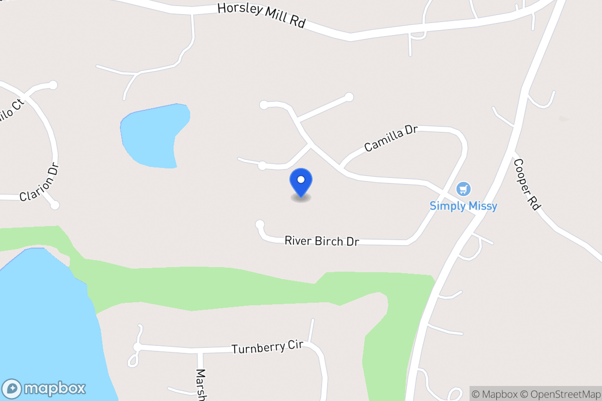 Map of 132 River Birch Dr