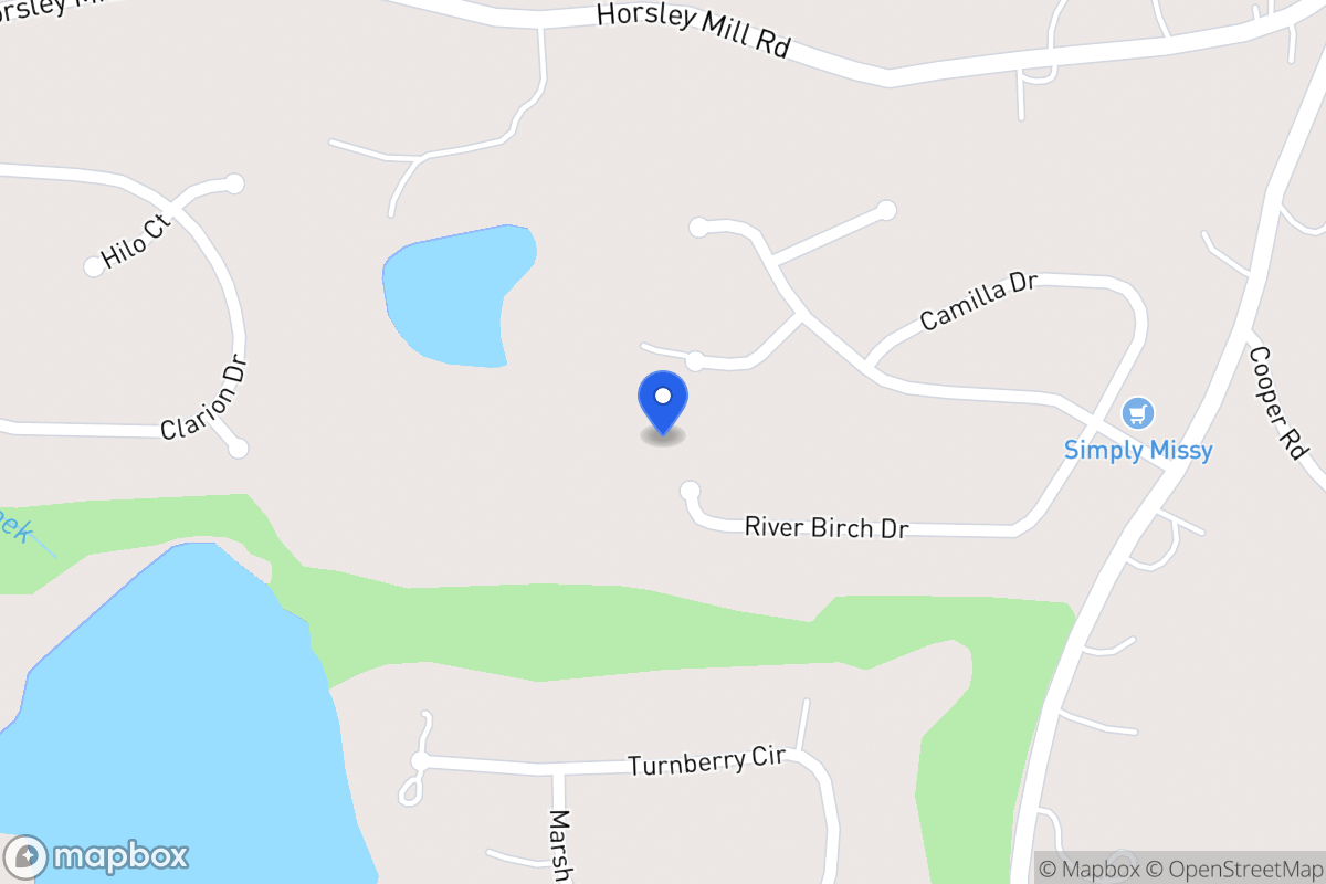 Map of 137 River Birch Dr