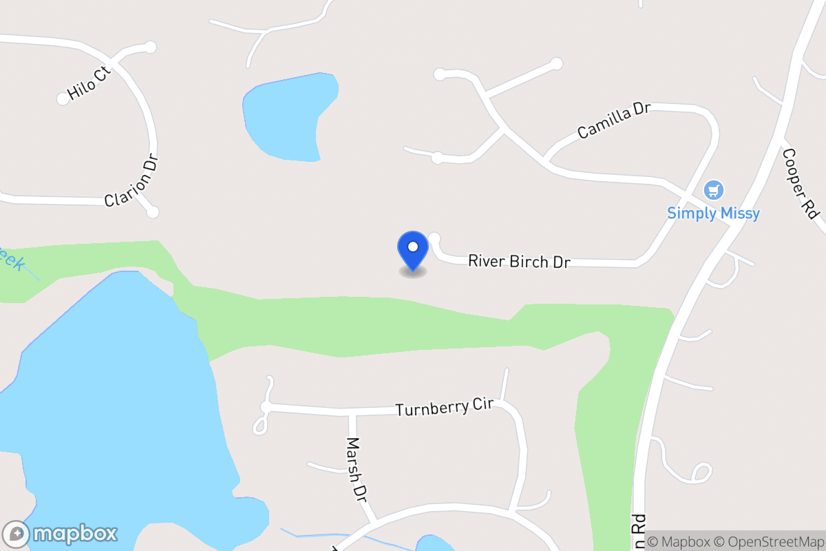 Map of 131 River Birch Dr