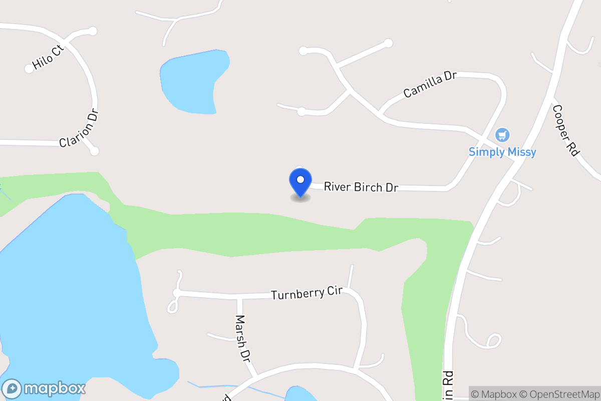 Map of 129 River Birch Dr