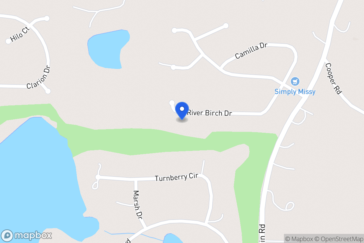 Map of 127 River Birch Dr