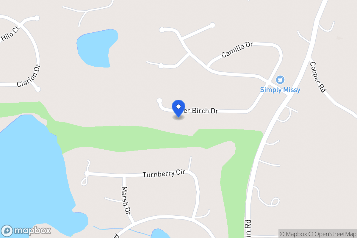 Map of 125 River Birch Dr