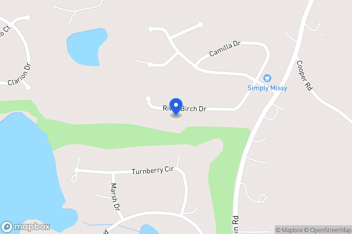 Map of 123 River Birch Dr