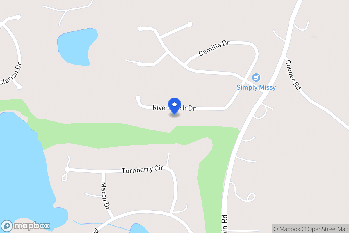 Map of 121 River Birch Dr