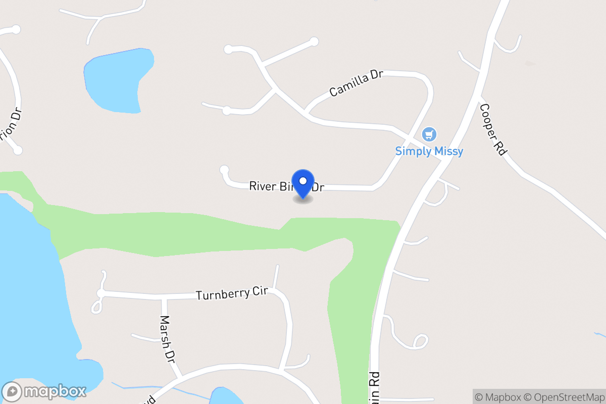 Map of 119 River Birch Dr