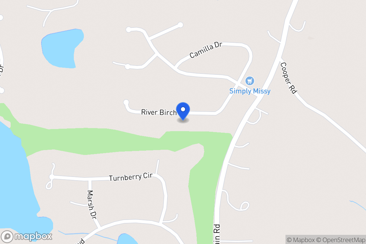 Map of 117 River Birch Dr