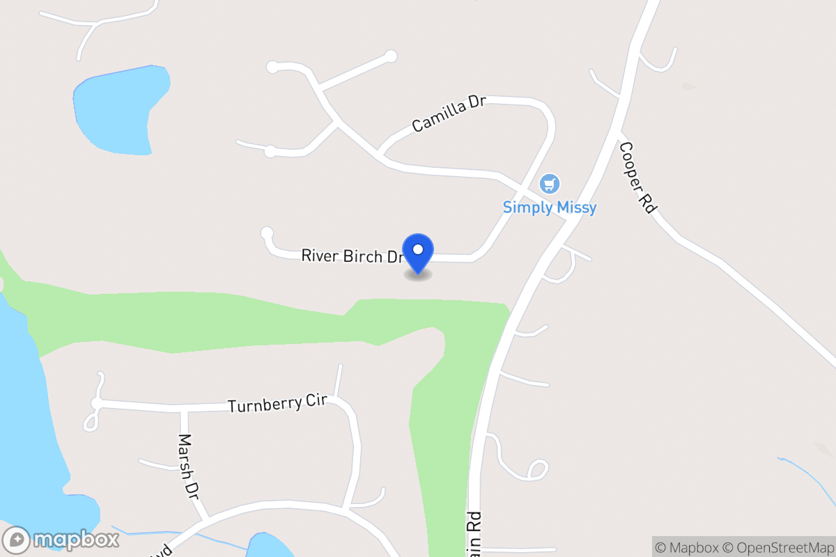 Map of 115 River Birch Dr