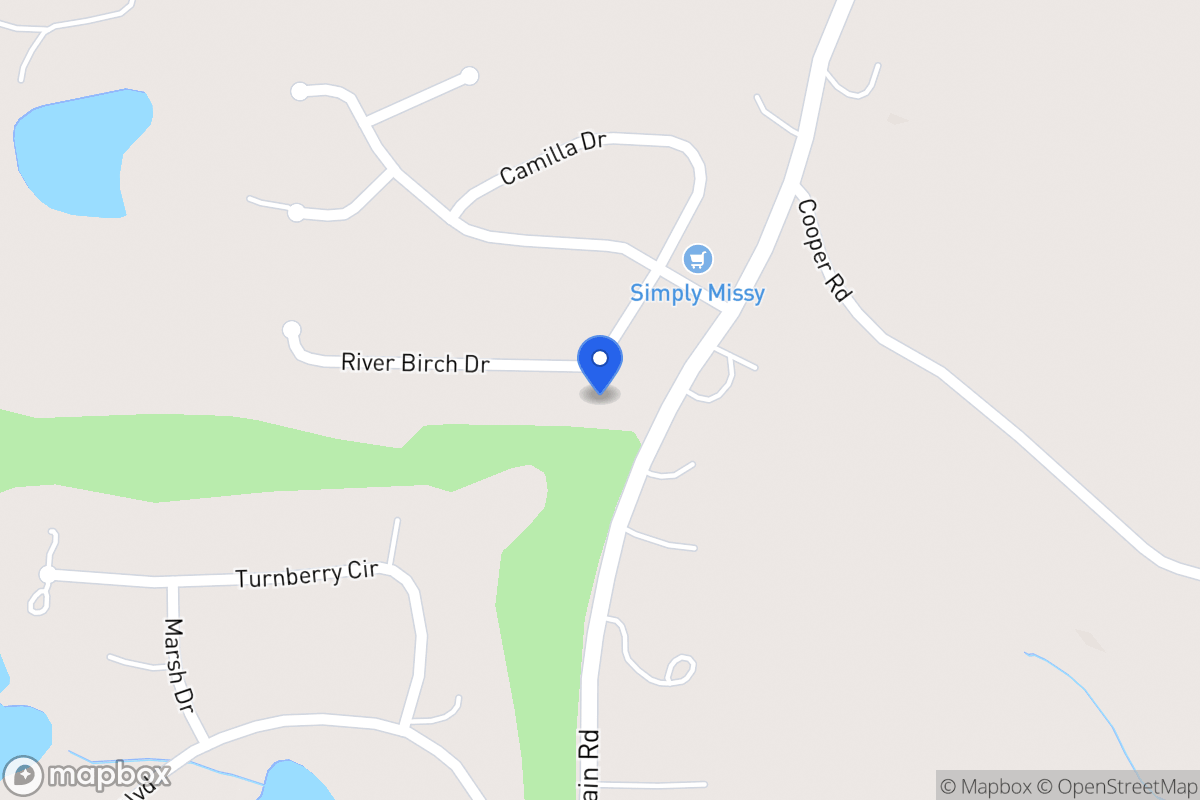 Map of 109 River Birch Dr