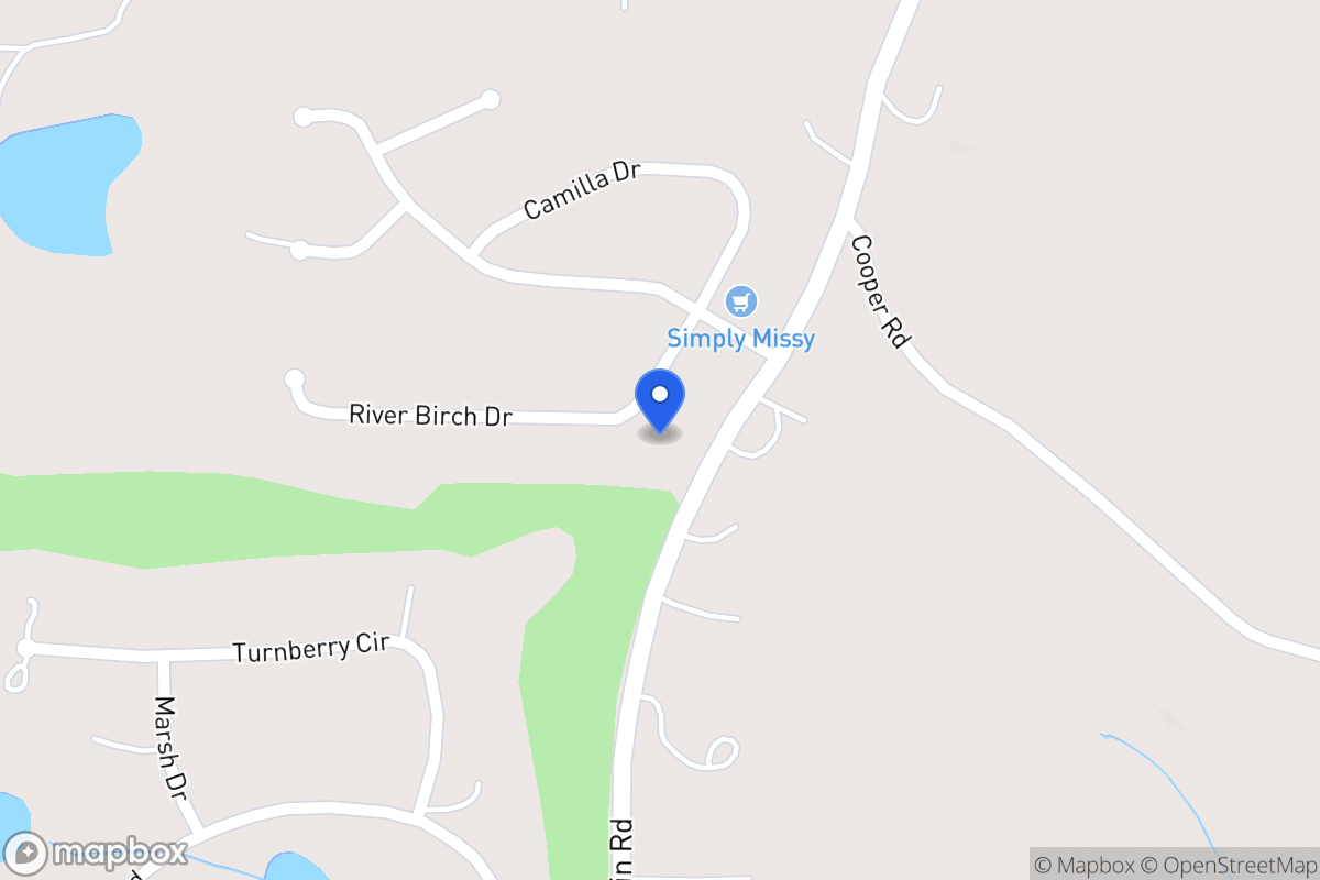 Map of 107 River Birch Dr