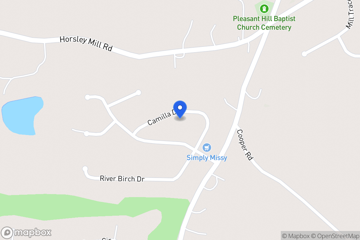 Map of 117 Camilla Dr