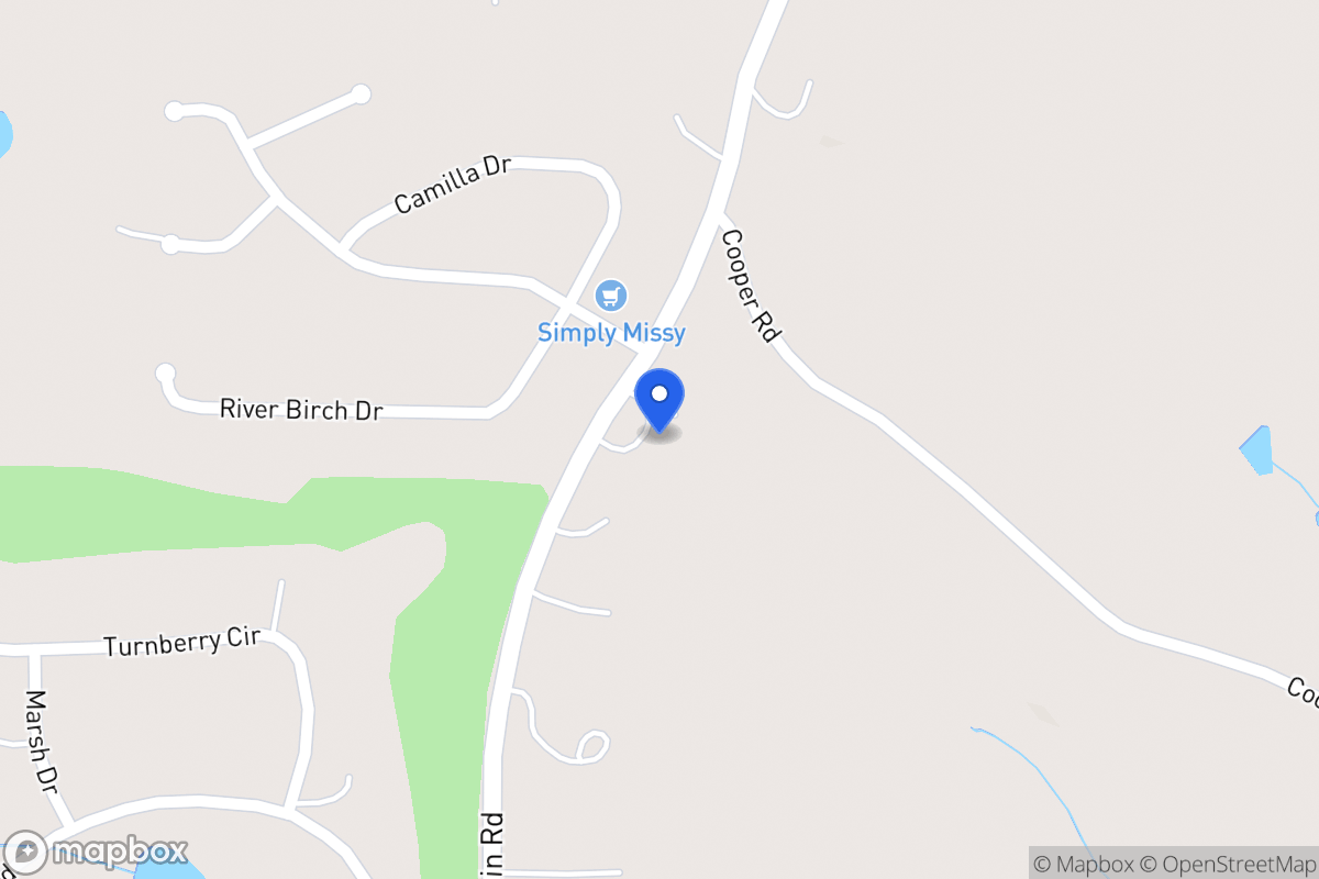 Map of 1045 Oak Mountain Rd