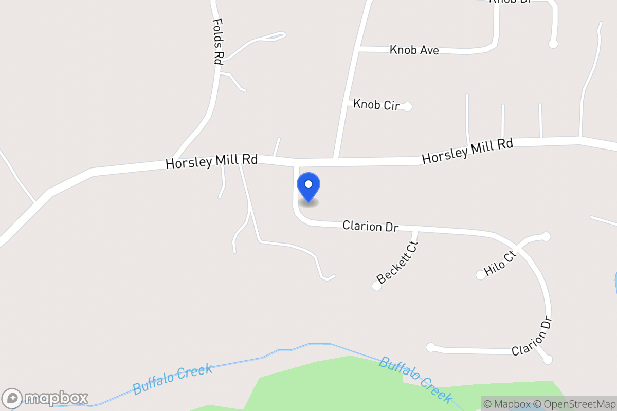 Map of 105 Clarion Dr