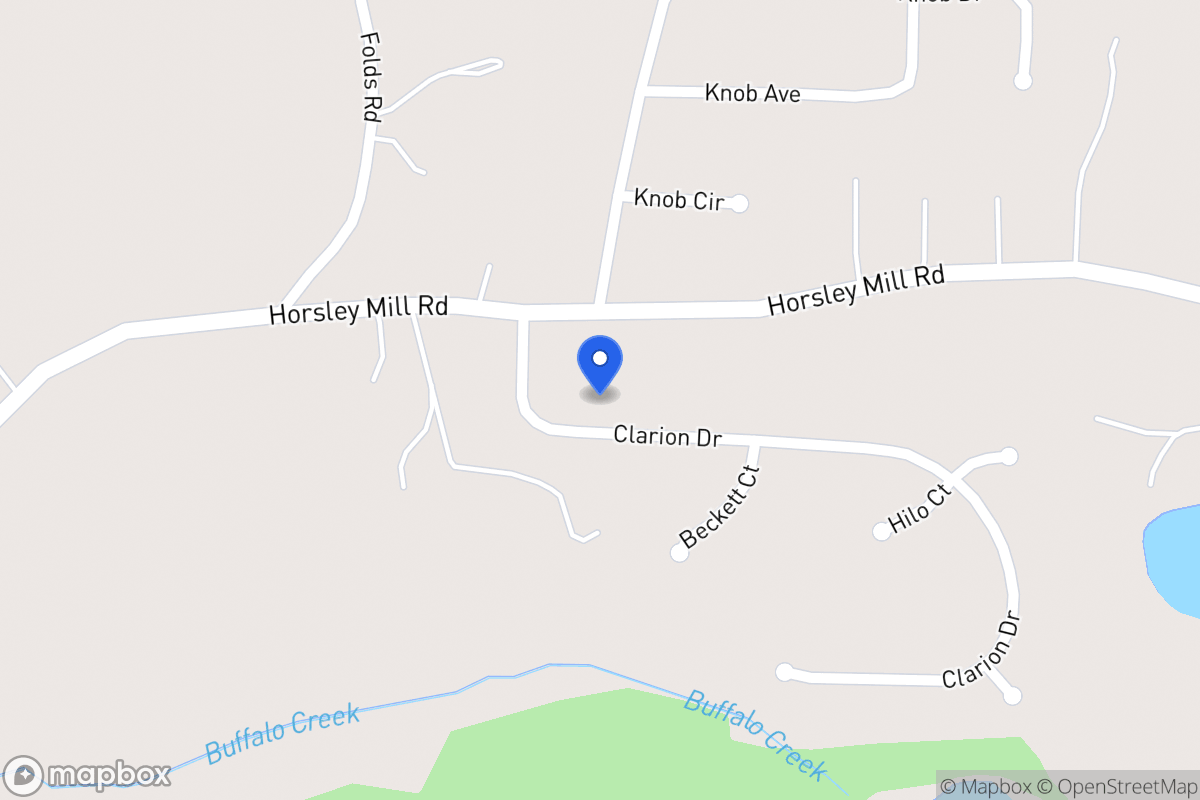 Map of 111 Clarion Dr