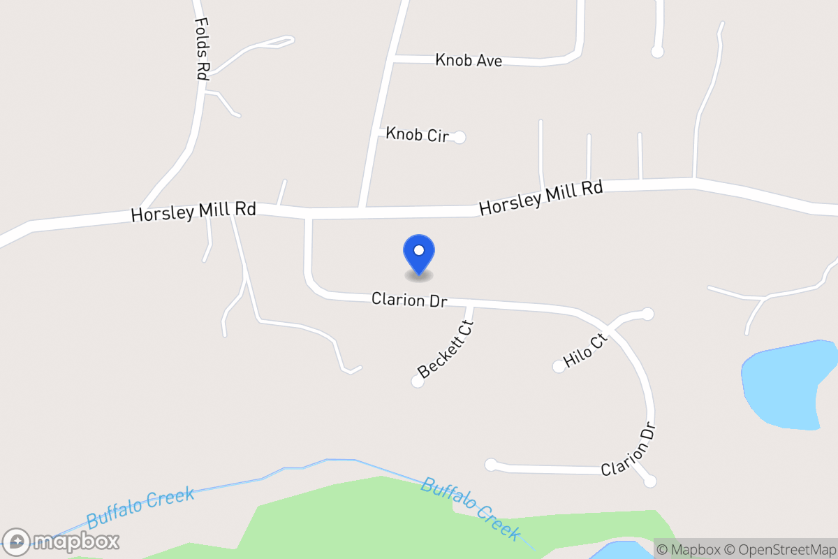 Map of 117 Clarion Dr