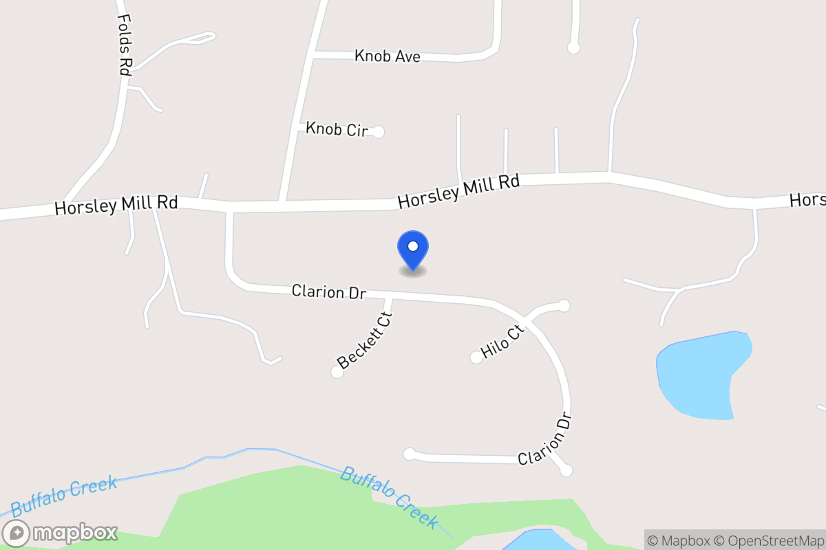 Map of 203 Clarion Dr