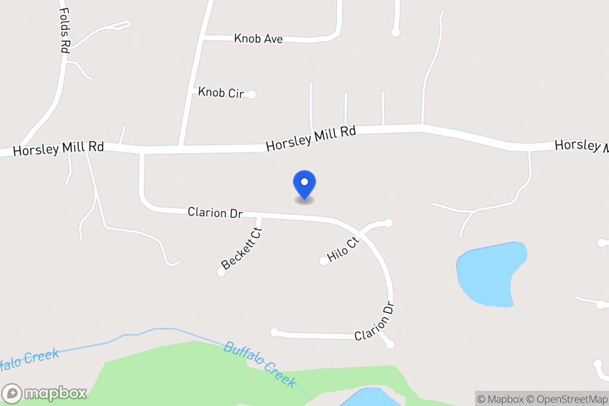 Map of 207 Clarion Dr