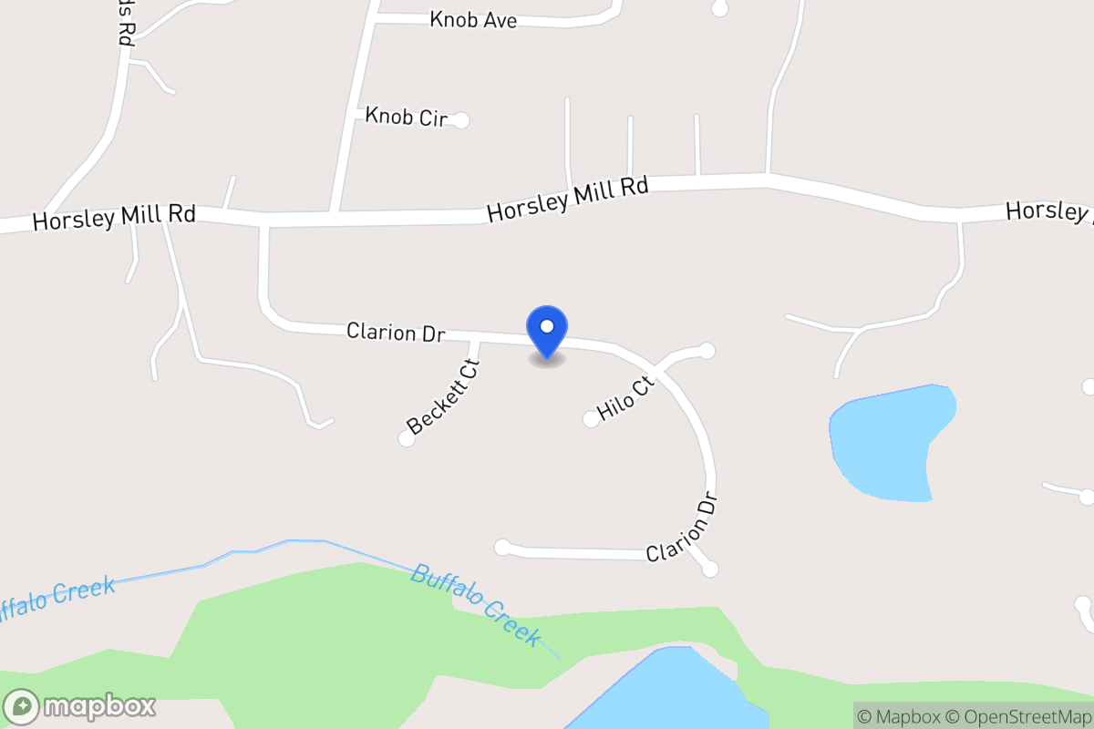 Map of 206 Clarion Dr