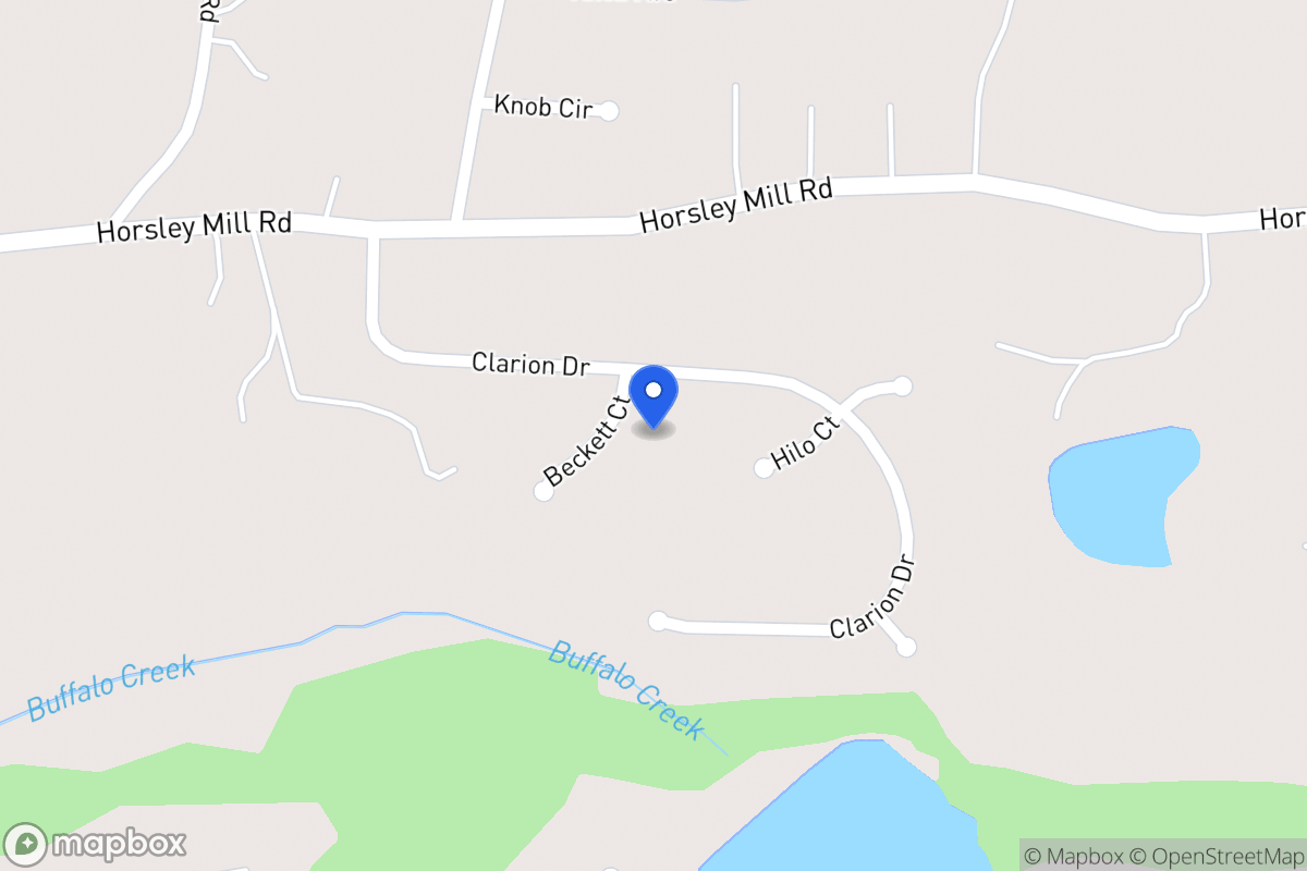 Map of 101 Beckett Ct