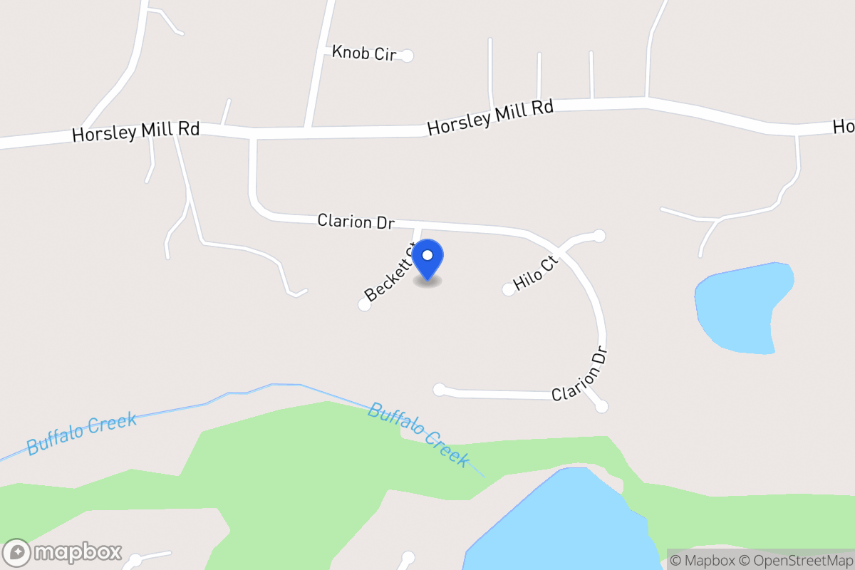 Map of 103 Beckett Ct