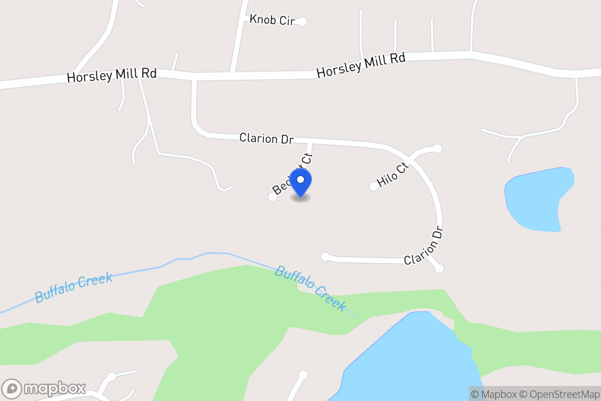 Map of 107 Beckett Ct