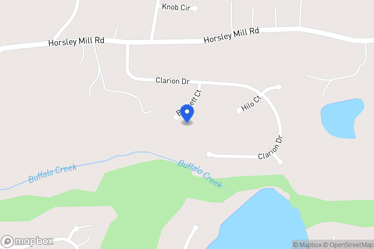 Map of 109 Beckett Ct