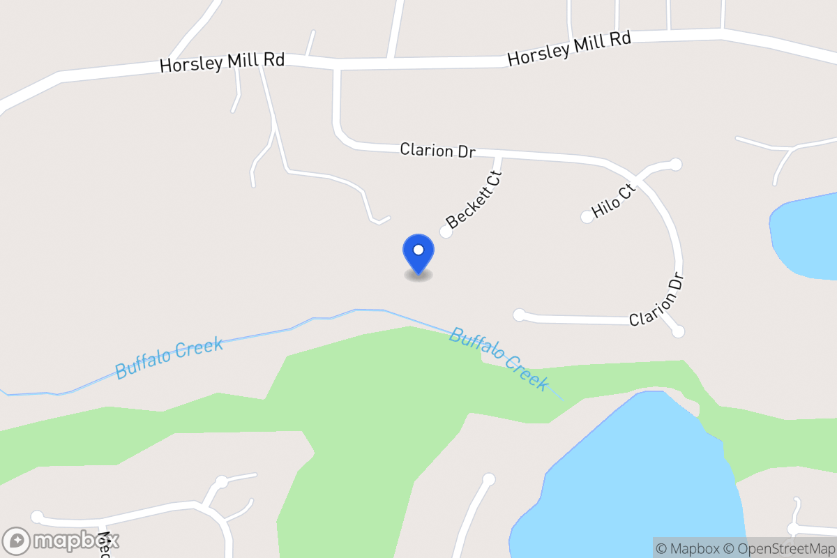 Map of 113 Beckett Ct