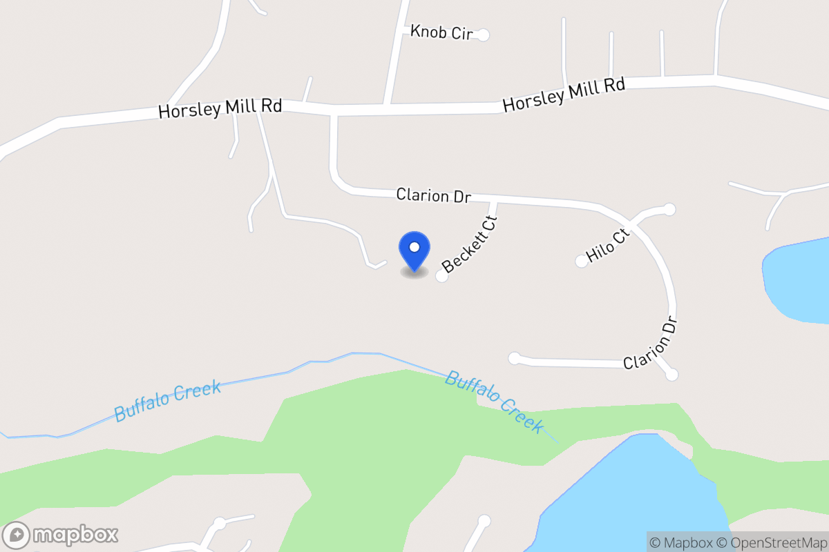 Map of 112 Beckett Ct