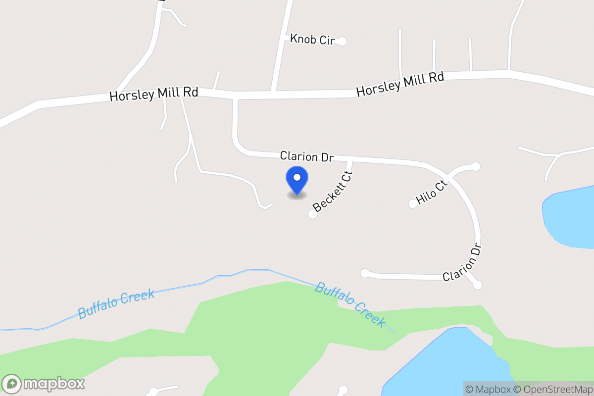 Map of 110 Beckett Ct