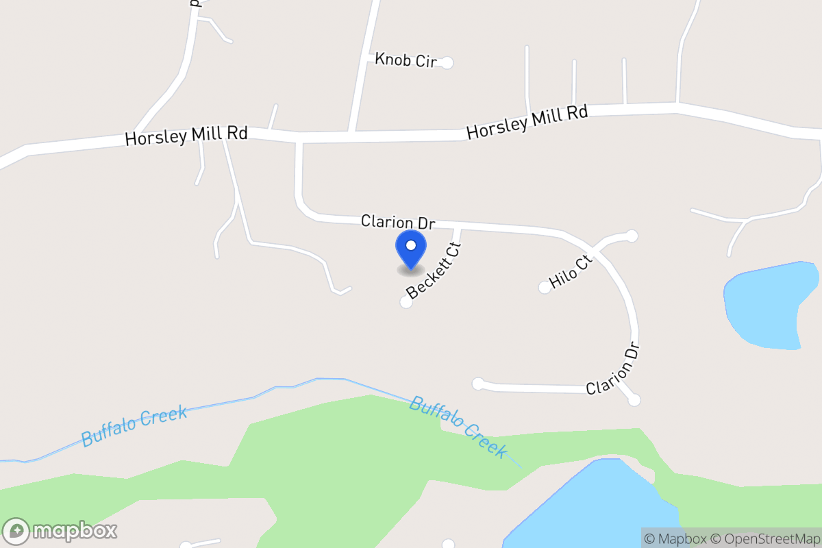 Map of 108 Beckett Ct