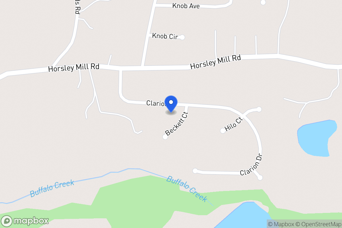 Map of 118 Clarion Dr