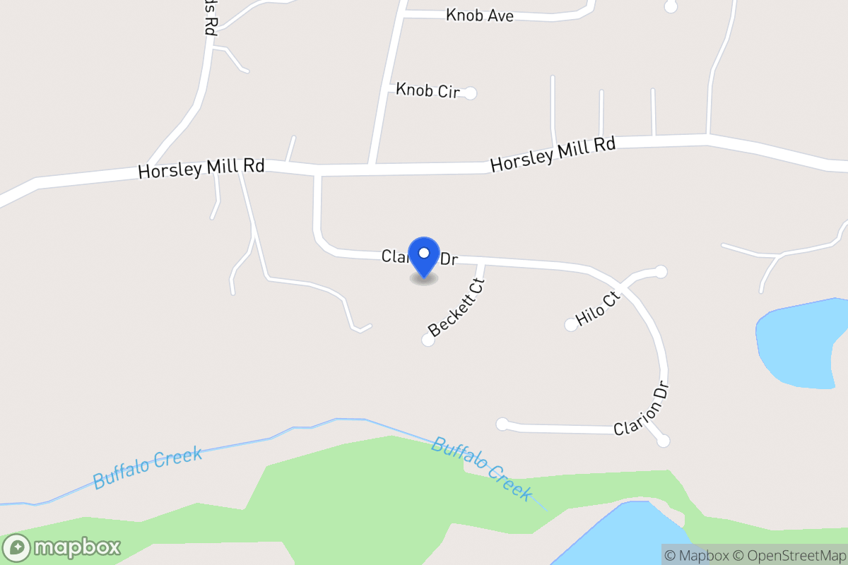 Map of 116 Clarion Dr
